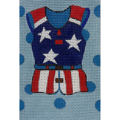 Alice Peterson Co. America Life Vest Needlepoint Canvas