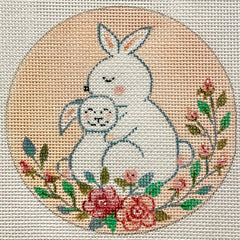 Alice Peterson Co. Baby Bunny First Christmas Needlepoint Canvas