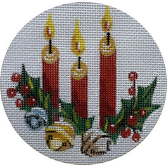 Alice Peterson Co. Candles & Bells Needlepoint Canvas