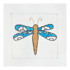 Alice Peterson Co. Chinoiserie Dragonfly Needlepoint Canvas