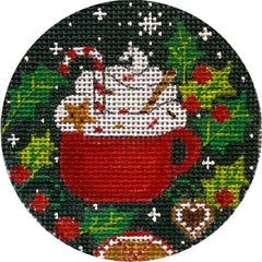 Alice Peterson Co. Cocoa Cup Needlepoint Canvas