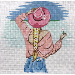Alice Peterson Co. Daisy Braid Needlepoint Canvas