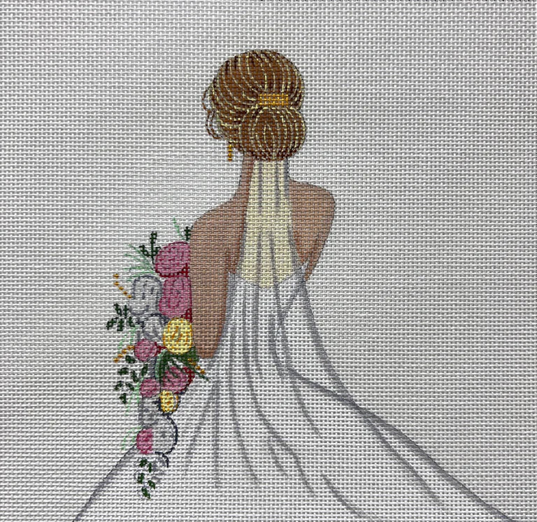 Alice Peterson Co. Elegant Bride Needlepoint Canvas