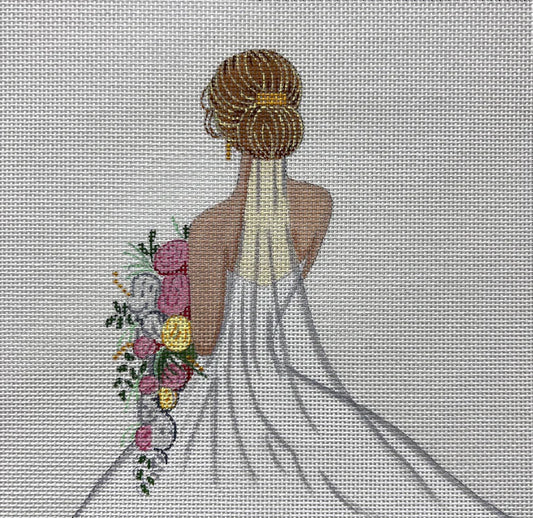 Alice Peterson Co. Elegant Bride Needlepoint Canvas