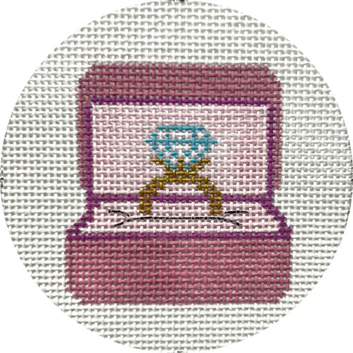 Alice Peterson Co. Engagement Ring Needlepoint Canvas