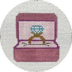 Alice Peterson Co. Engagement Ring Needlepoint Canvas