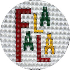 Alice Peterson Co. Fa La La Needlepoint Canvas