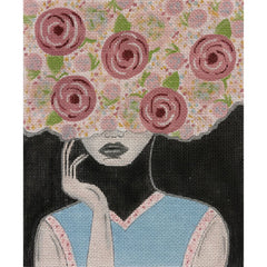 Alice Peterson Co. Flowers On My Mind Needlepoint Canvas