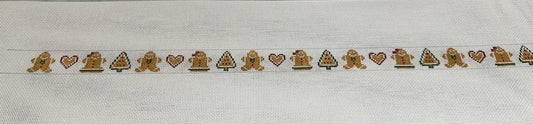 Alice Peterson Co. Gayla Elliot Gingerbread Friends Needlepoint Canvas