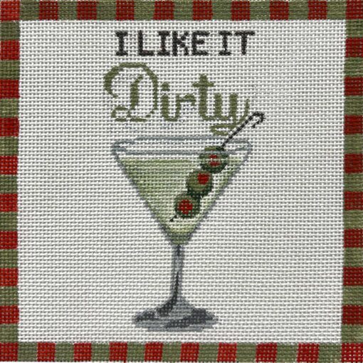 Alice Peterson Co. Gayla Elliot I Like It Dirty Needlepoint Canvas
