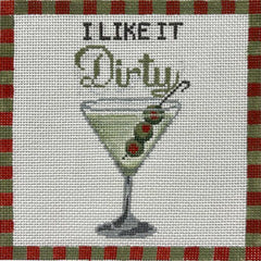 Alice Peterson Co. Gayla Elliot I Like It Dirty Needlepoint Canvas