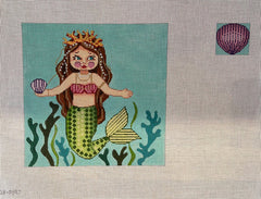 Alice Peterson Co. Gayla Elliot Mermaid Tooth Fairy Needlepoint Canvas