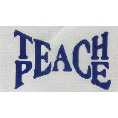 Alice Peterson Co. Gayla Elliot Teach Peace Needlepoint Canvas