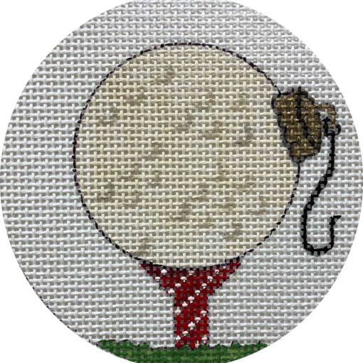Alice Peterson Co. Golf Ball & Tee Needlepoint Canvas