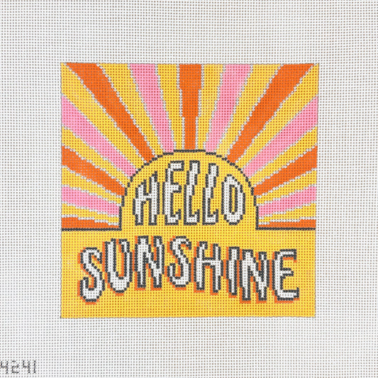 Alice Peterson Co. Hello Sunshine Needlepoint Canvas