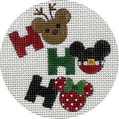 Alice Peterson Co. Ho, Ho, Ho Disney Needlepoint Canvas