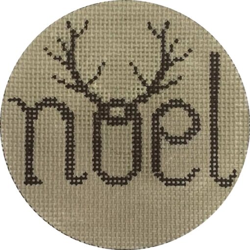 Alice Peterson Co. Noel Antlers Needlepoint Canvas