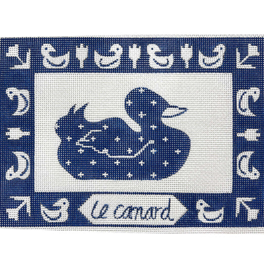 Alice Peterson Co. Le Canard (The Duck) Needlepoint Canvas