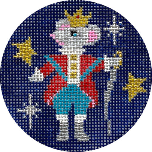 Alice Peterson Co. Mouse King Needlepoint Canvas