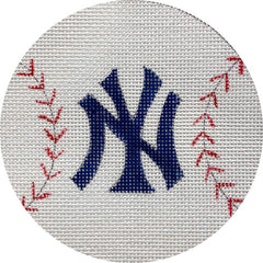 Alice Peterson Co. New York Yankees Baseball Needlepoint Canvas