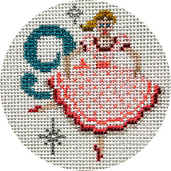 Alice Peterson Co. Nine Ladies Dancing Needlepoint Canvas