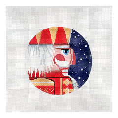 Alice Peterson Co. Nutcracker Profile Ornament Needlepoint Canvas