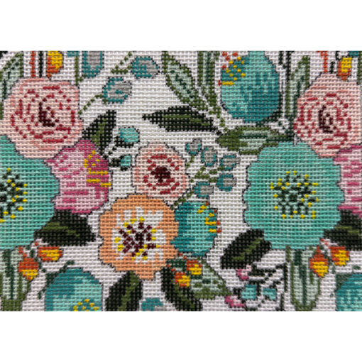 Alice Peterson Co. Pastel Floral Medium Needlepoint Canvas