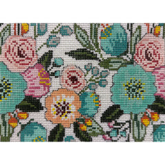 Alice Peterson Co. Pastel Floral Medium Needlepoint Canvas