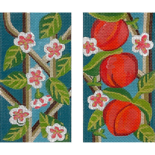 Alice Peterson Co. Peach Eyeglass Case Needlepoint Canvas