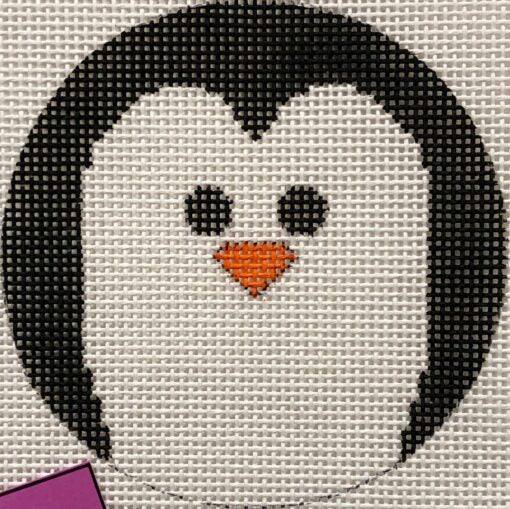 Alice Peterson Co. Penguin Face Needlepoint Canvas