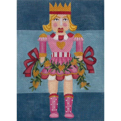 Alice Peterson Co. Pink Lady Nutcracker Needlepoint Canvas