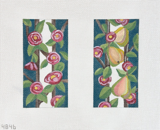 Alice Peterson Co. Quince Trellis Eyeglass Case Needlepoint Canvas