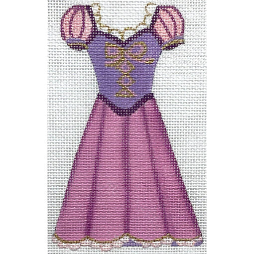Alice Peterson Co. Rapunzel Dress Needlepoint Canvas