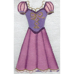 Alice Peterson Co. Rapunzel Dress Needlepoint Canvas