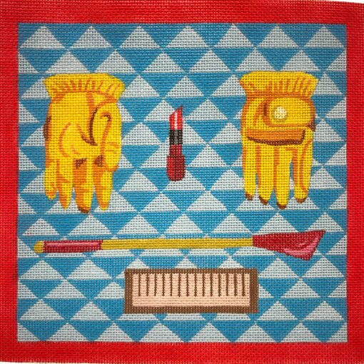 Alice Peterson Co. Riding Gloves Needlepoint Canvas