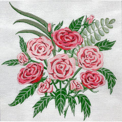 Alice Peterson Co. Rose Bouquet Needlepoint Canvas