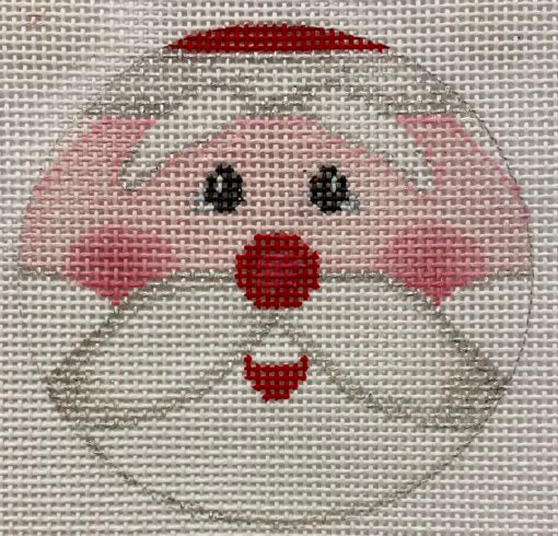 Alice Peterson Co. Santa Close Up Ornament Needlepoint Canvas