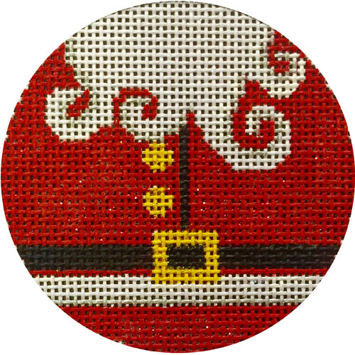 Alice Peterson Co. Santa's Suit Ornament Needlepoint Canvas