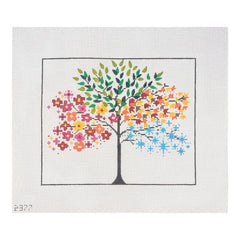 Alice Peterson Co. Seasonal Tree Needlepoint Canvas
