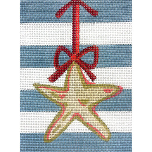 Alice Peterson Co. Starfish Ornament Needlepoint Canvas