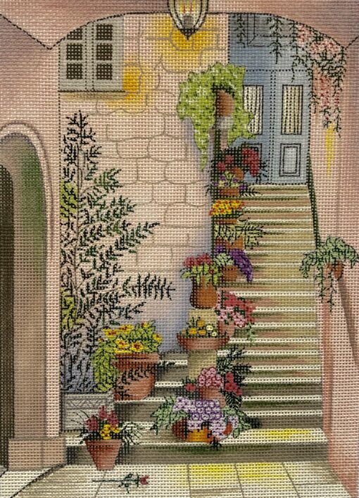 Alice Peterson Co. Summer Cascade Needlepoint Canvas