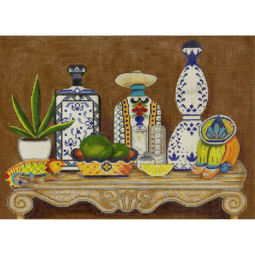 Alice Peterson Co. Tequila Table Needlepoint Canvas
