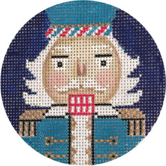 Alice Peterson Co. Turquoise Nutcracker Needlepoint Canvas