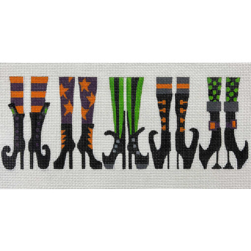Alice Peterson Co. Witch Boots Needlepoint Canvas