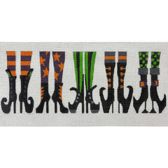 Alice Peterson Co. Witch Boots Needlepoint Canvas