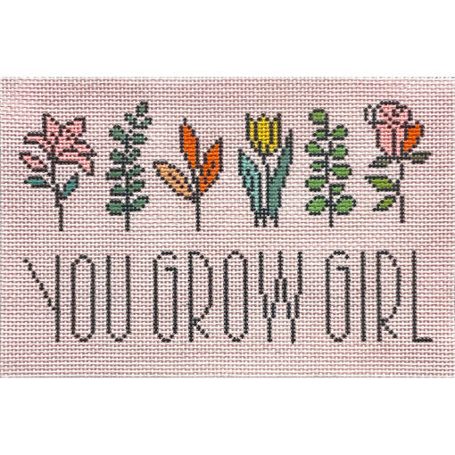 Alice Peterson Co. You Grow Girl Needlepoint Canvas