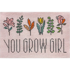 Alice Peterson Co. You Grow Girl Needlepoint Canvas