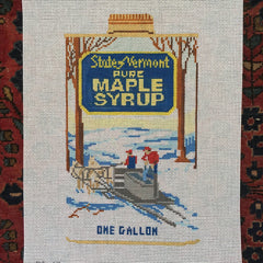 Alice & Blue Sugaring Season Needlepoint Canvas