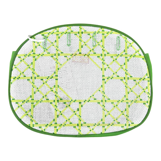 Ann Kaye Studio Needlepoint Bermuda Bag Cover - Caning