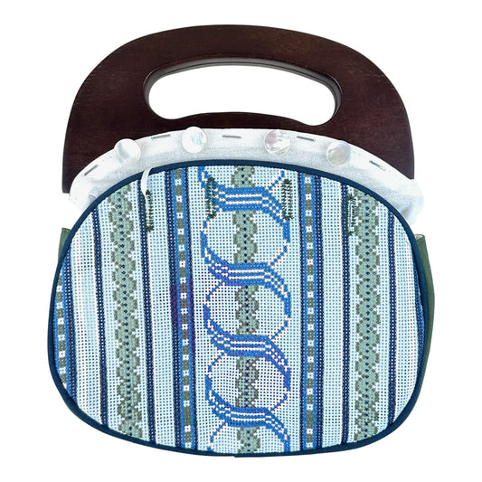 Ann Kaye Studio Needlepoint Bermuda Bag Cover - Dibba